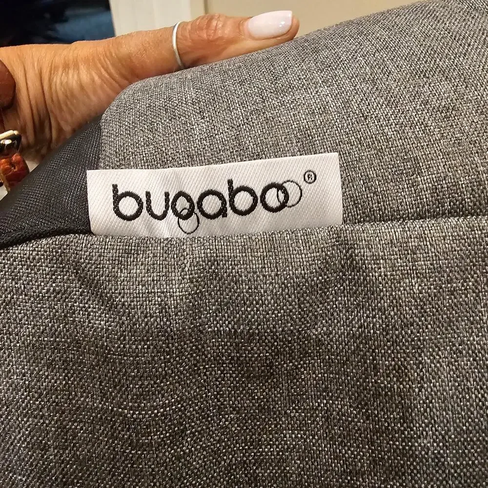 NWOT Bugaboo Bee XL Mammoth Gray Melange Bag
